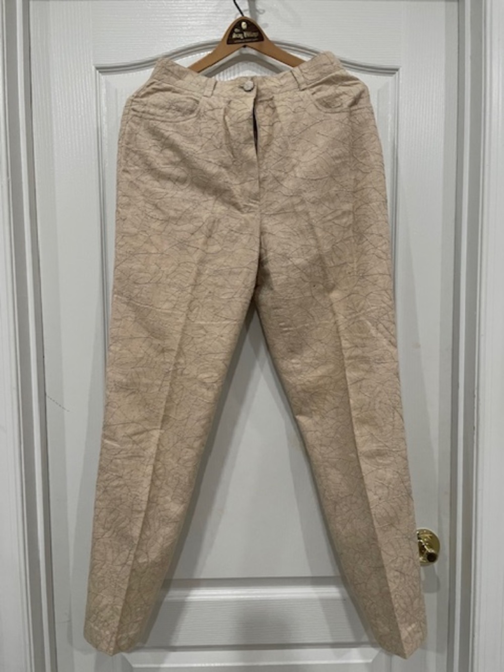 Bernard Zin Womens tan slacks